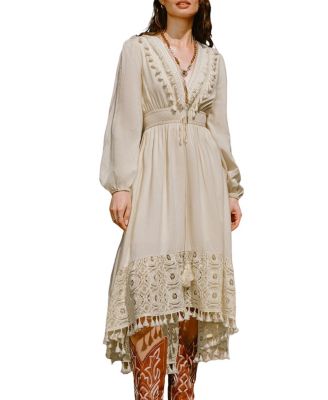 knee length dresses for ladies Apricot Orange One Sleeve Lela Bandage Midi Dress main image 1