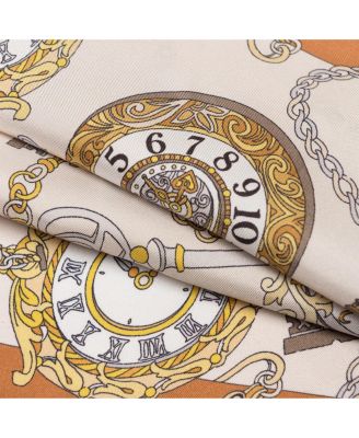Men's Like Clockwork - Silk Pocket Square for Men