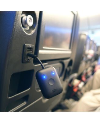 Connect Air In-Flight Bluetooth Wireless Audio Transmitter Adapter for up to 2 AirPods / Other Headphones