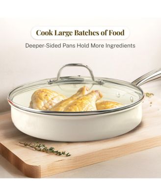 Pro Natural Collection 13-Piece Ceramic Coating Nonstick Cookware Set