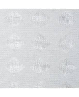 Premium 2-Panel Diamond Textured Semi Sheer Curtain Panels - 3-in-1 Back Tab, Rod Pocket, Ring Tab - for Windows Living Room Bedroom - Semi-Sheer Drapes for Privacy - 52 x 84 Inches - Taupe