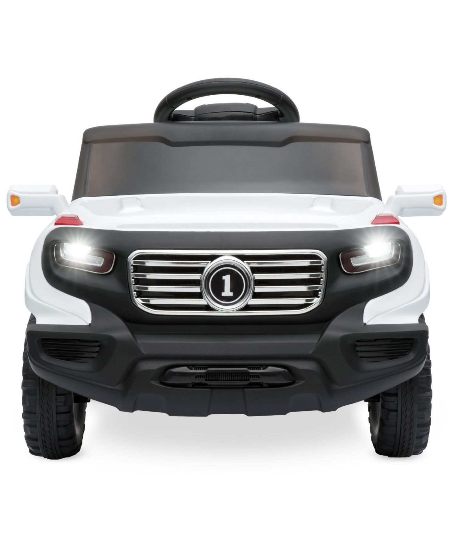 Детская игрушка Best Choice Products 6V Kids Ride On Car Truck with Parent Control, 3 Speeds, 44 lbs. Capacity, Ages 3+, цвет: Белый — фото 2