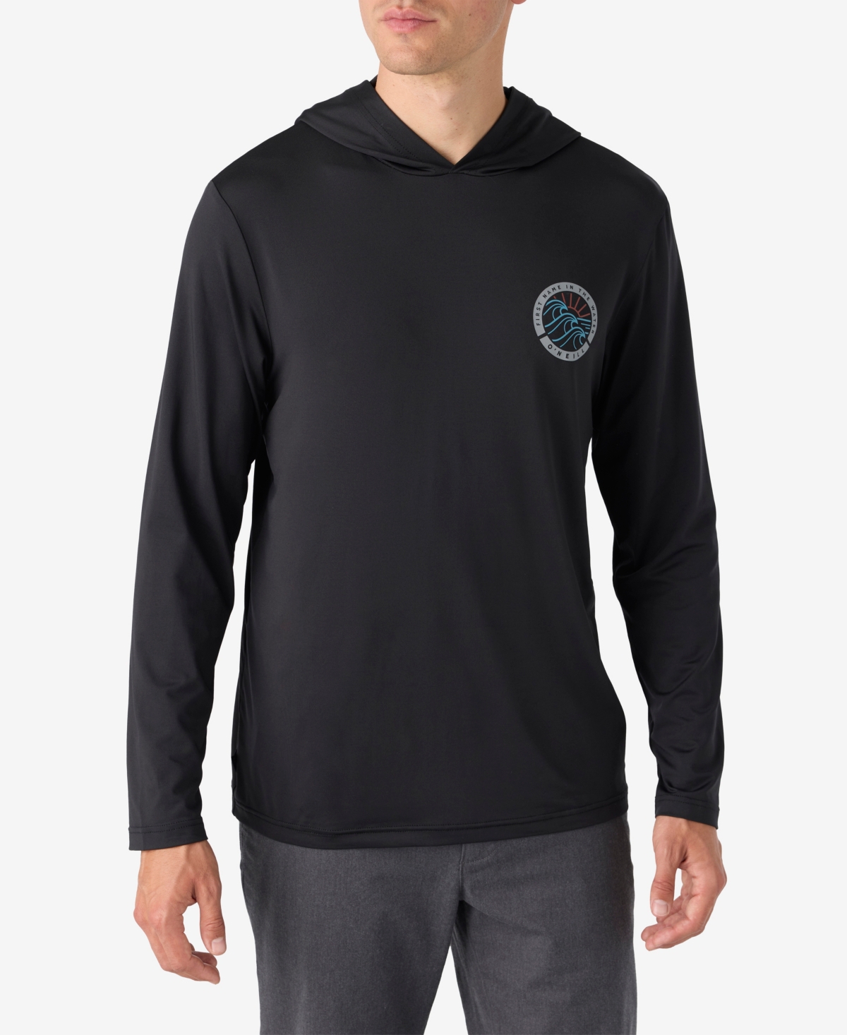O'Neill Trvlr Upf Long Sleeve Hoodie - Black 2
