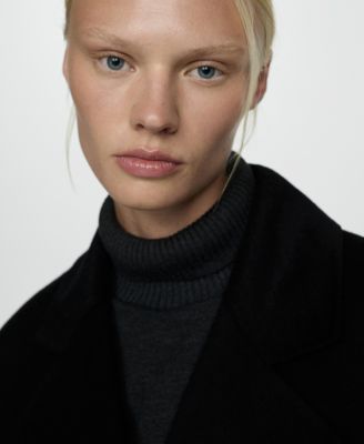 Women's Handmade Oversized Wool Coat