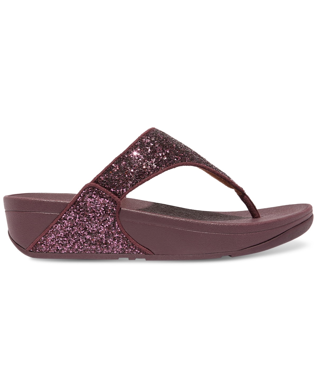 FitFlop Women's Lulu Glitter Toe-Thongs Sandal
