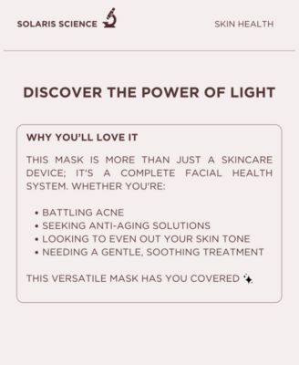 4 Color LED Light Therapy Face Mask