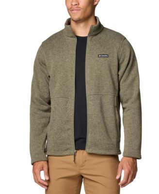 Men's Alto Pass Textured Knit Sweater Fleece Zip-Front Jacket