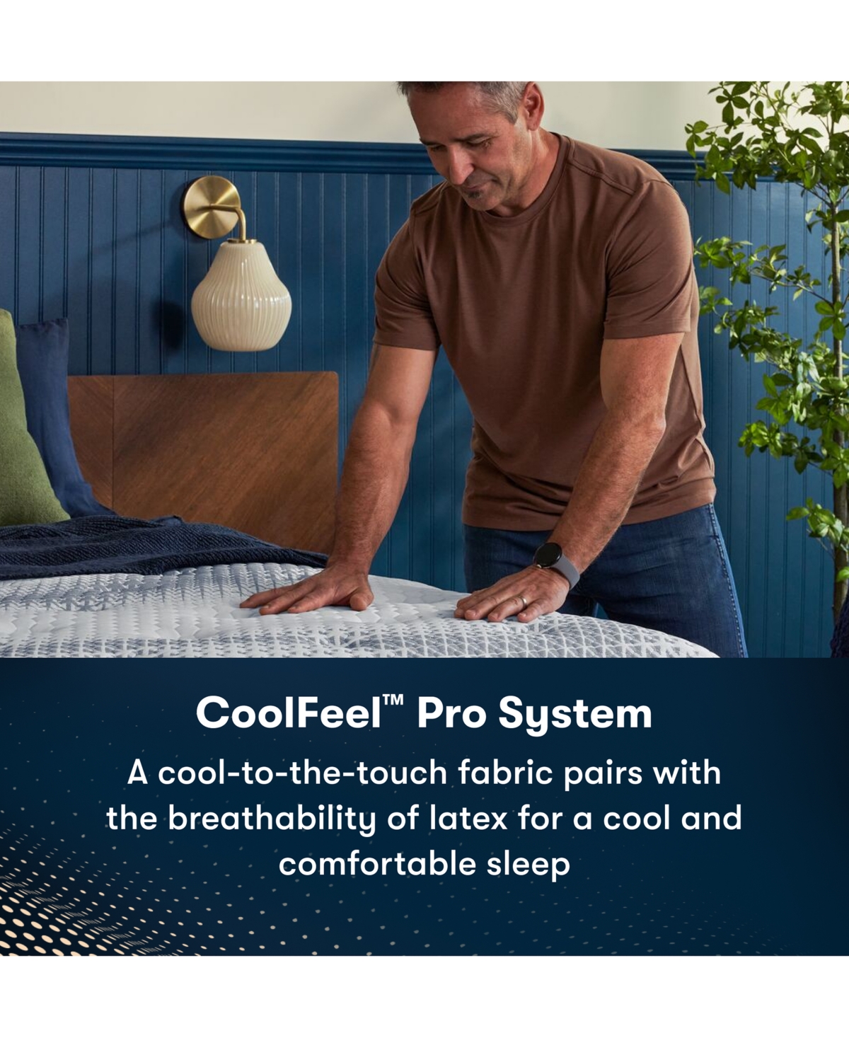 Serta Icomfortpro Dartmouth 15" Latex Foam Plush Pillow Top Mattress Set In No Color