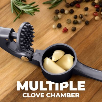 Premium Garlic Press Durable Easy Squeeze Garlic Mincer Tool