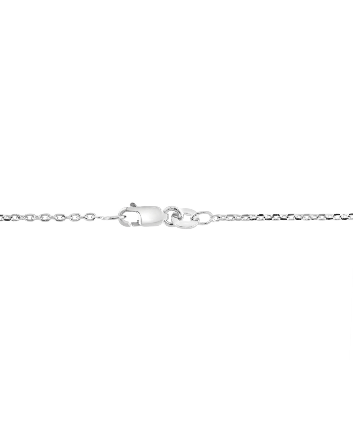 Effy Collection Effy Lab Grown Diamond Heart & Round Halo 18" Pendant Necklace (2-1/10 Ct. T.w.) In 14k White Gold In White Gold
