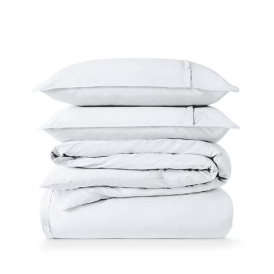 Organic Cotton Percale Duvet Cover Set King/California King