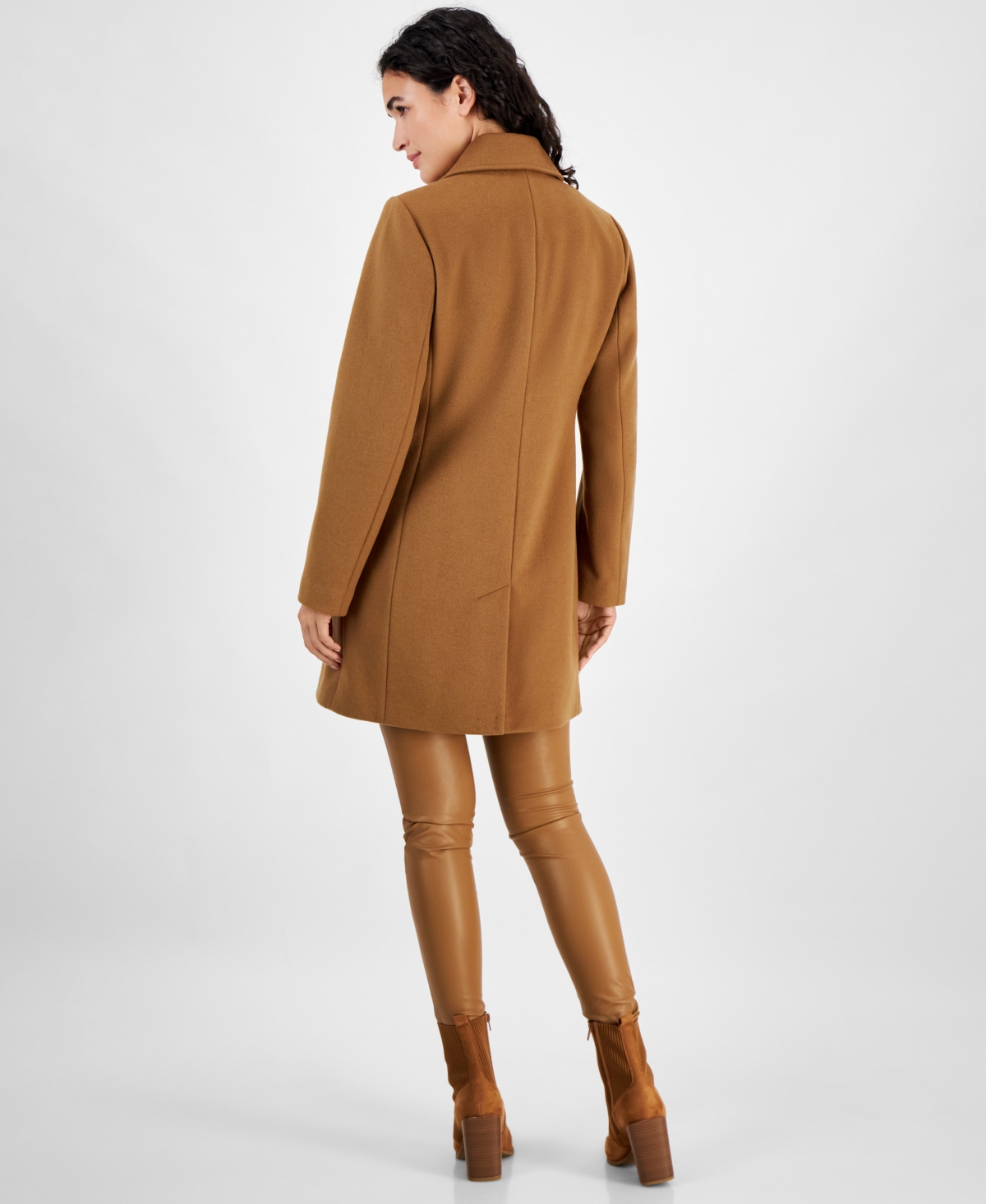 Michael Michael Kors Women's Notched-Collar Coat