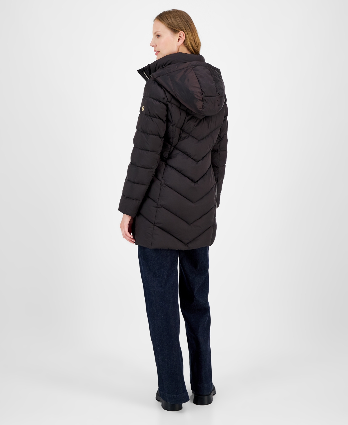 Michael Michael Kors Women's Hooded Packable Down Puffer Coat, Created for Macy's