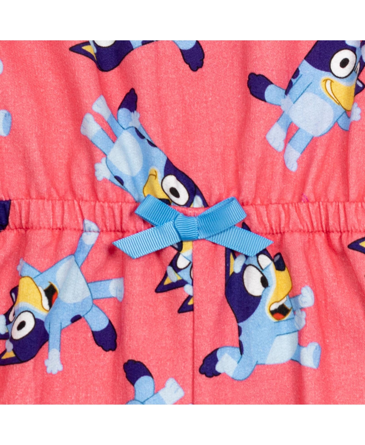 Bluey Toddler Girls French Terry Sleeveless Romper to