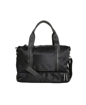 Satin Nylon Weekend Tote
