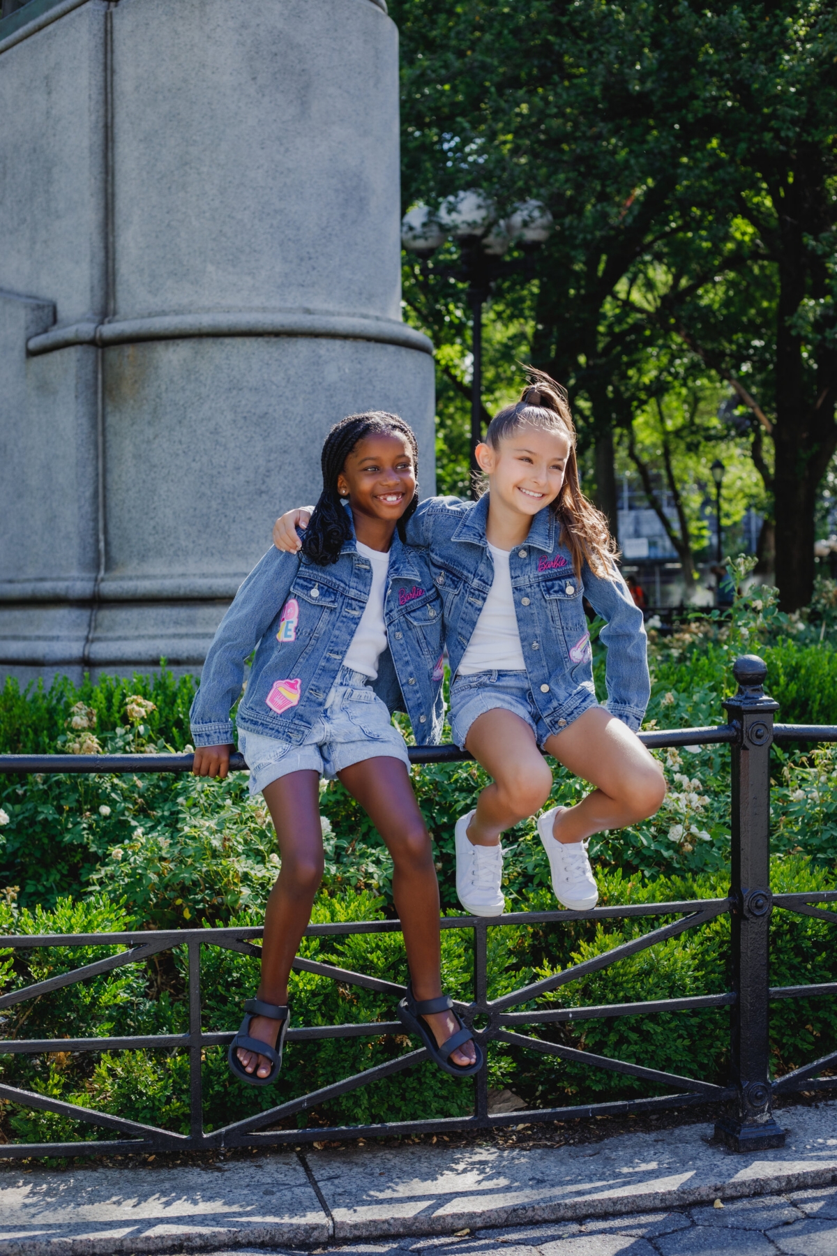 Barbie Little Girls Denim Jacket