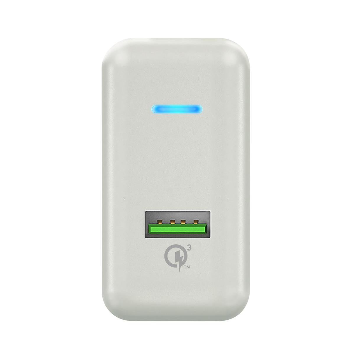 j5create JUP10 QC3.0 Usb Charger - pure,  pristine white hue