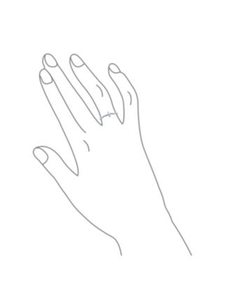 Minimalist Simple Midi Knuckle Thin 1MM Band Stackable Religious Sideways Cross Ring Gold Plated .925 Sterling Silver