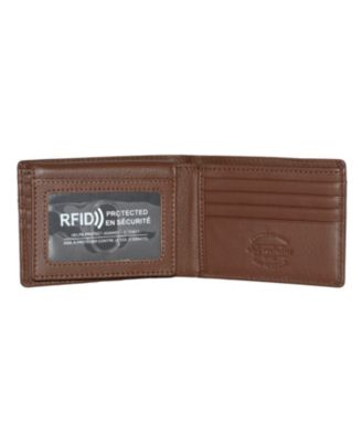 Men's Slim Fold Wallet with Removable ID