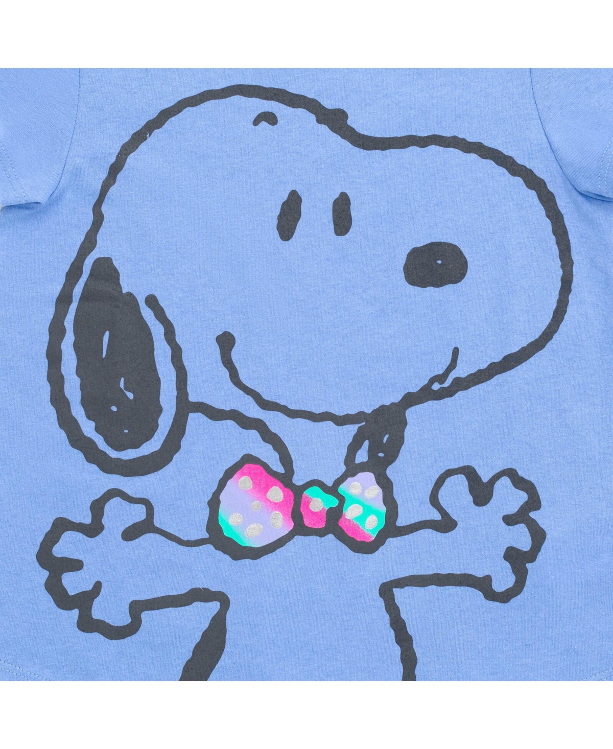 Peanuts Girls Woodstock Snoopy 2 Pack T-Shirts to -/ blue