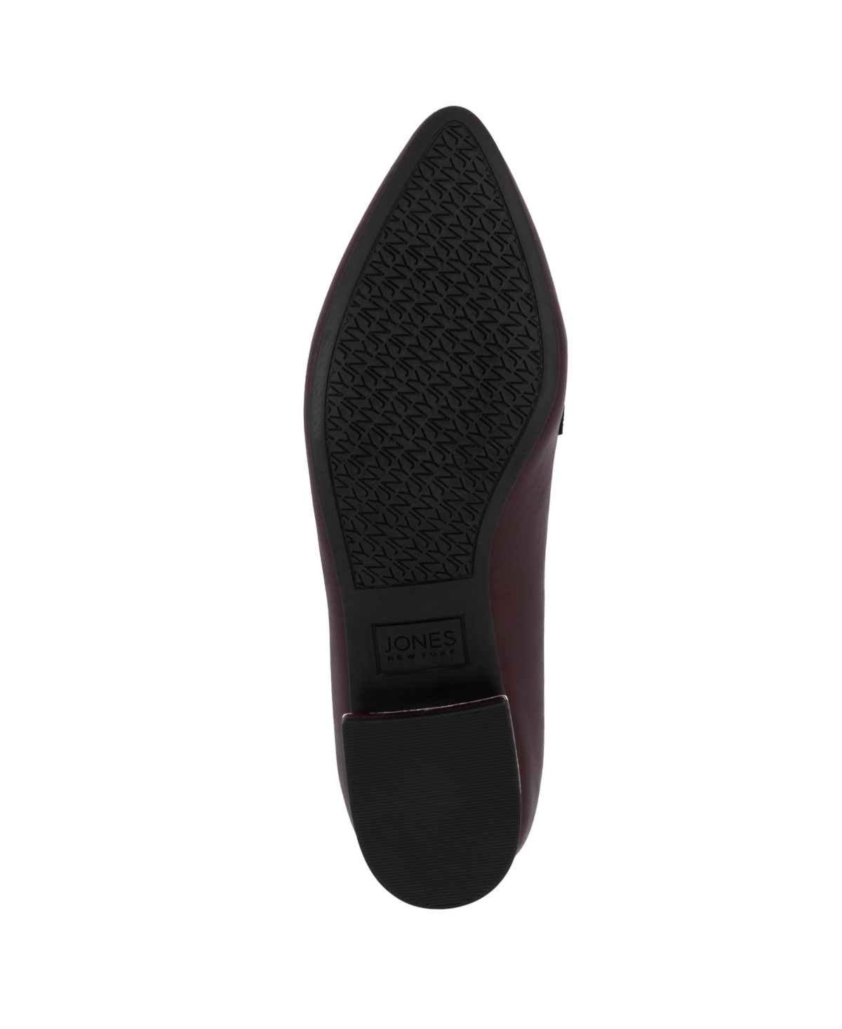 Jones New York Women's Quadia Pointed Toe Quilted Loafers In Black Smooth