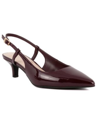 Escarpins New York Jones Talons Hauts Aiguilles Dorés à Brides - Taille 8 US, Occasion
