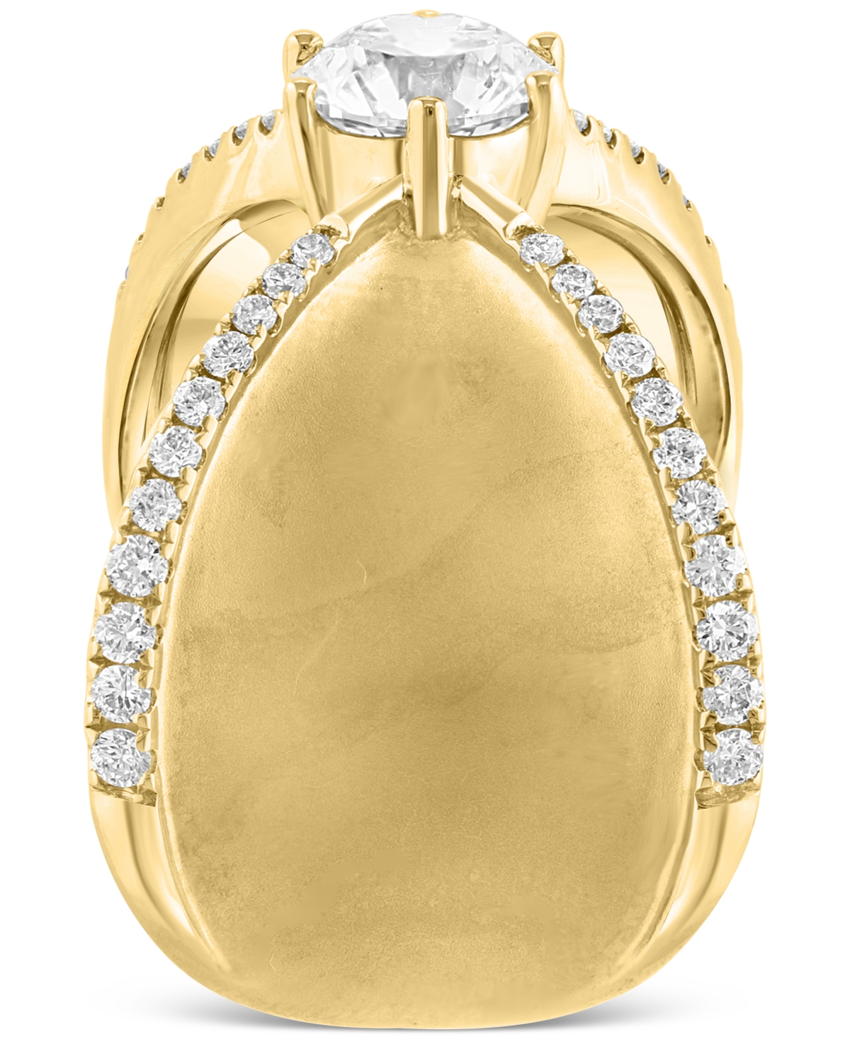 EFFY COLLECTION EFFY LAB GROWN DIAMOND RING (1-3/8 CT. T.W.) IN 14K GOLD 