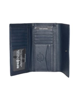 Ladies Medium Full Leather Clutch Wallet