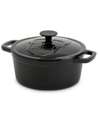 Smith and Clark - Iron Works Enamel Cast Iron 3-Qt. Skull Dutch Oven