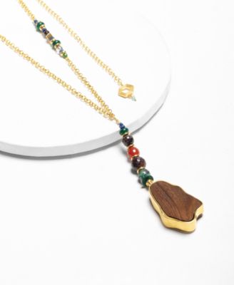 18K Gold Plated Nyasha Long Chain Necklace