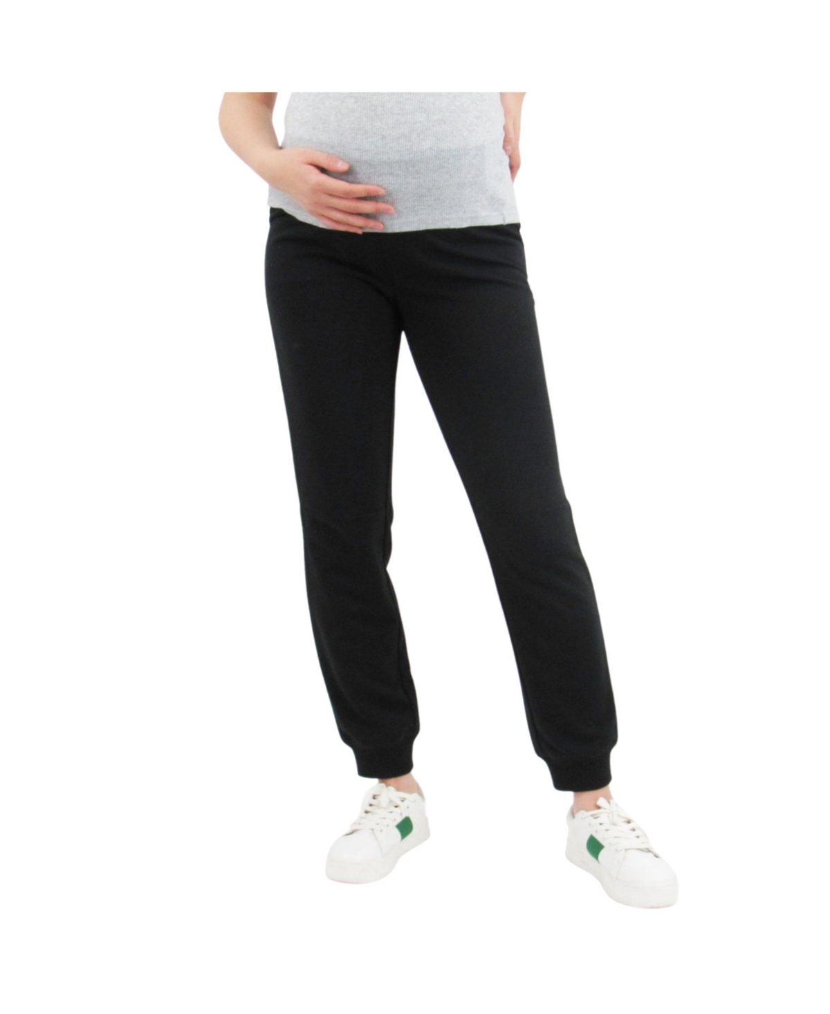 Maternity Black Ub Sweatpants - Black