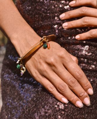 18K Gold Plated Naimaga Bangle Bracelet