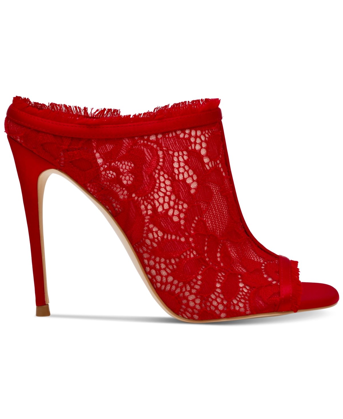 Steve Madden Women's Kourt Lace High Heel Dress Mules