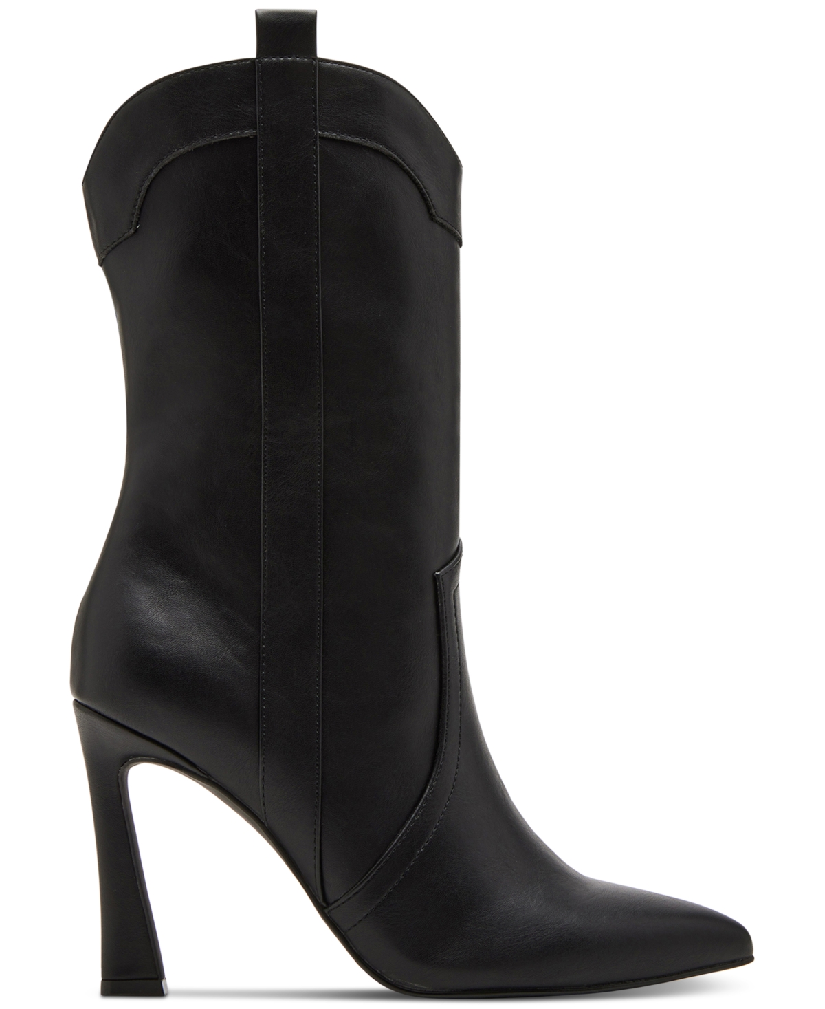 Madden Girl River Flare Heel Western Dress Booties