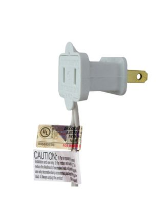 18.5" Lighted Double Candy Cane Christmas Window Silhouette