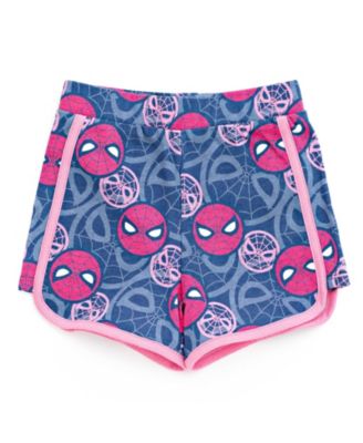 Girls SPIDERMAN Spidey and His Amazing Friends Cosplay Tank Top and Dolphin Active French Terry Shorts Outfit Set