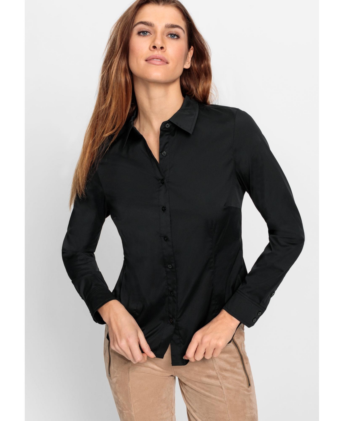 Classic Button Up Shirt - Black