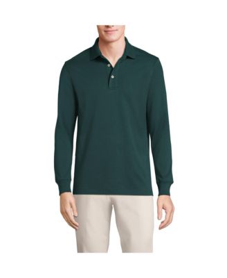 Big & Tall Long Sleeve Cotton Supima Polo Shirt