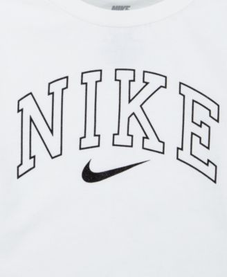 Toddler & Little Girls 2T-6X Swoosh Spirit Vest and Pants, 3-Piece Set