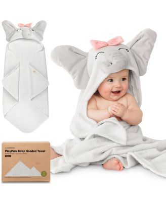 KeaBabies PlayPals Baby Towels with Hood for Girls Boys 100 Organic Soft Cotton Hooded Bath Towels for Newborn Kids - Ella 24$