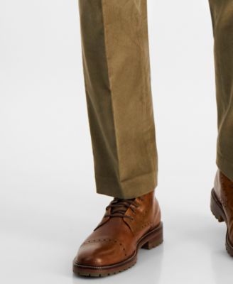Men's Modern-Fit Solid Corduroy Pants