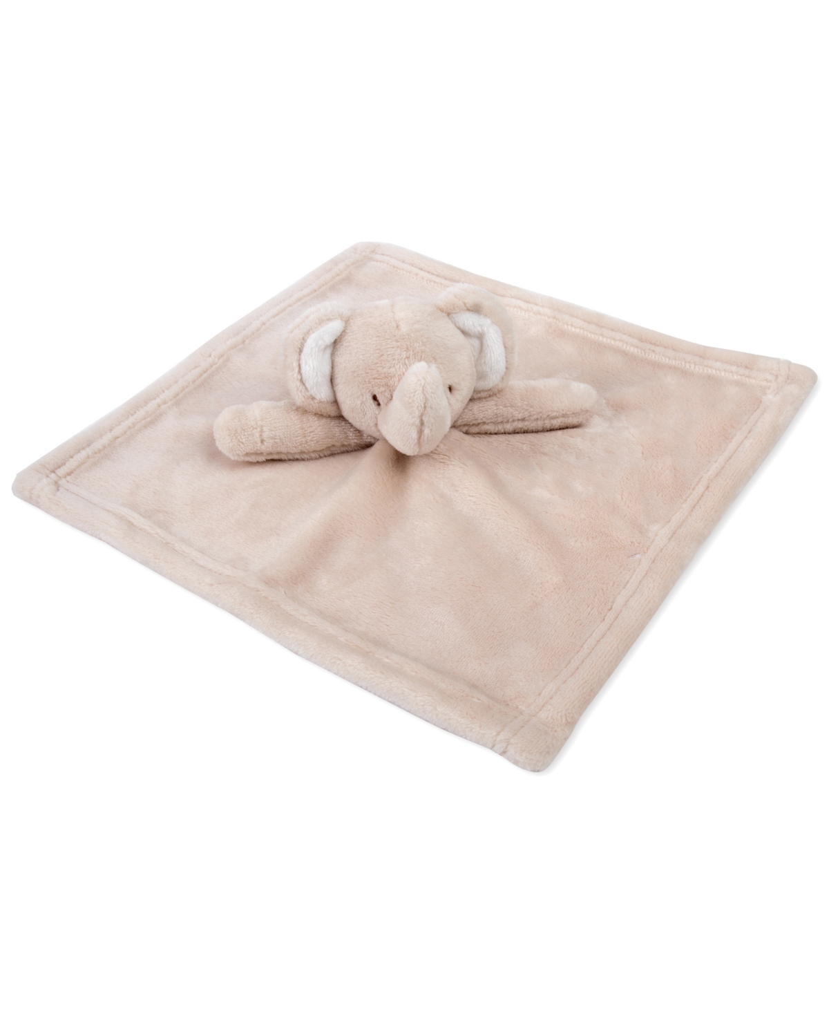 JESSICA SIMPSON BABY BOYS ZOO ANIMAL BLANKET WITH ELEPHANT LOVEY, 2-PIECE SET 