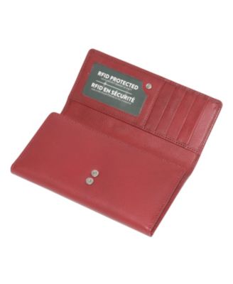 Ladies Large Clutch Wallet w/ Removable Checkbook