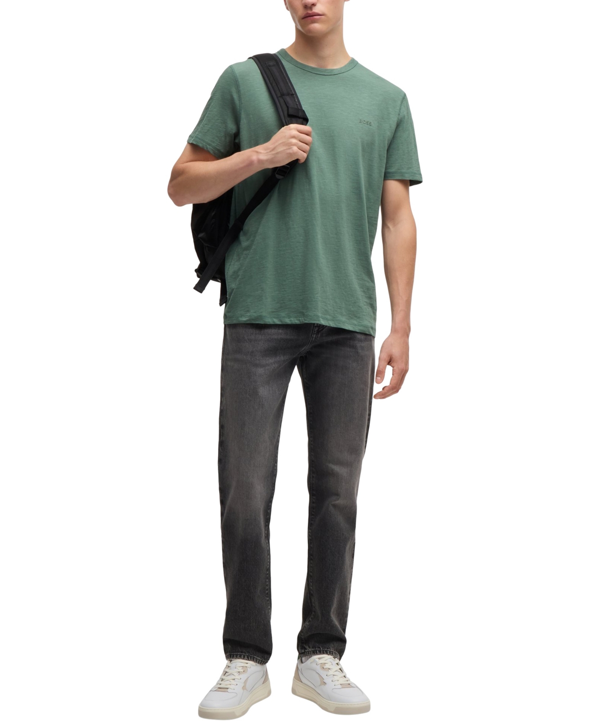 Boss by Hugo Boss Men's Logo Detail T-Shirt