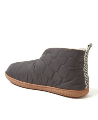 Men's Warm Up Bootie House Shoe Boot Slipper