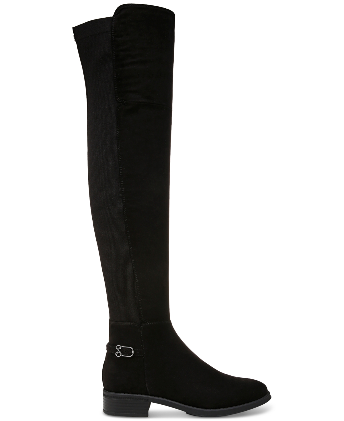 Sam & Libby Women's Peyton Regular Calf Over The Knee Boots In Black