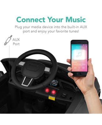 6V Kids Ride On Car Truck w/ Parent Control, 3 Speeds, LED Headlights, MP3 Player, Horn