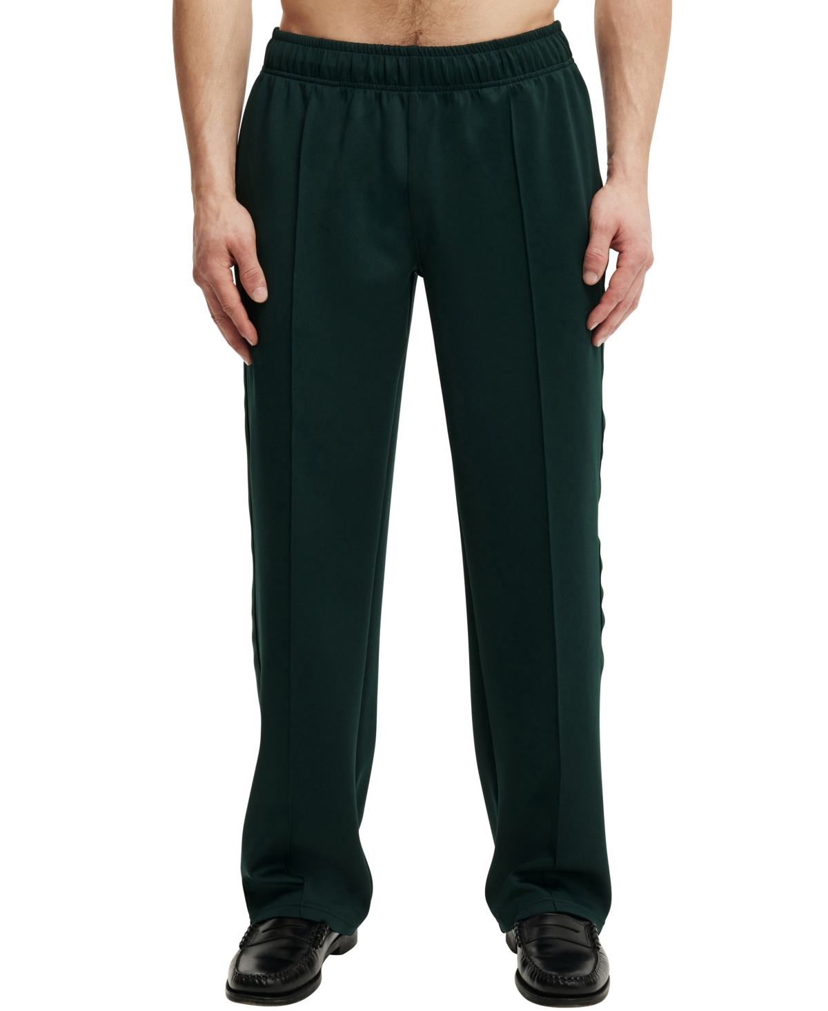 Shop Cotton On Men's Tricot Relaxed Track Pant In Dark Trekking Green