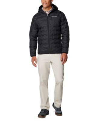 Men's Delta Ridge II Down Zip-Front Hooded Jacket