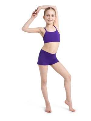 Girls Cut Low Rise Short